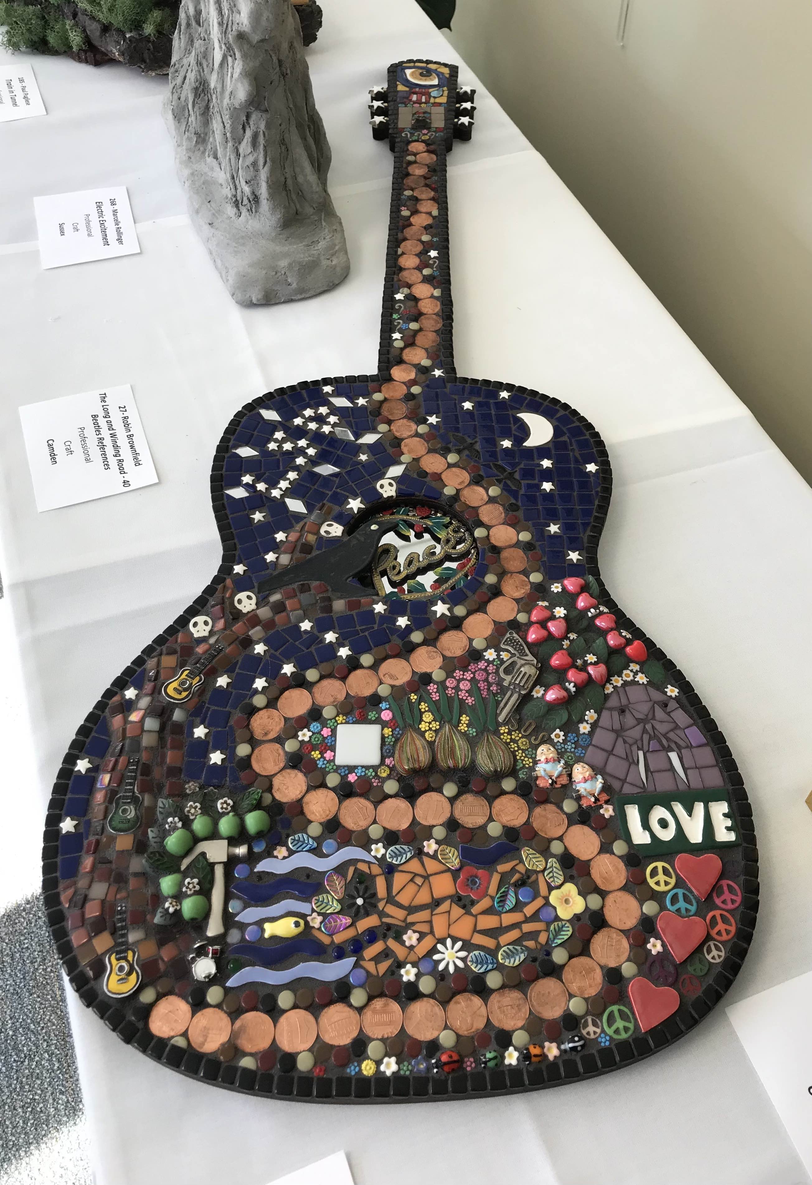 mosaic guitar